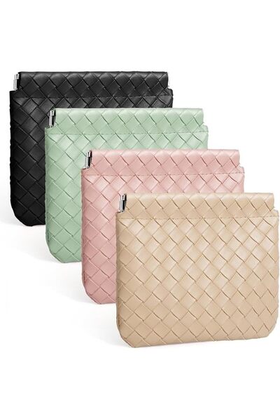 BUSOHA Small Makeup Bag for Purse,4 PCS Mini Portable Cosmetic Bags for Women...