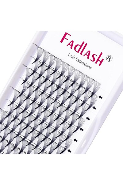 FADLASH طقم تمديد الرموش DIY، 240 قطعة من مجموعات الرموش مع لاصق ومثبت للرموش...