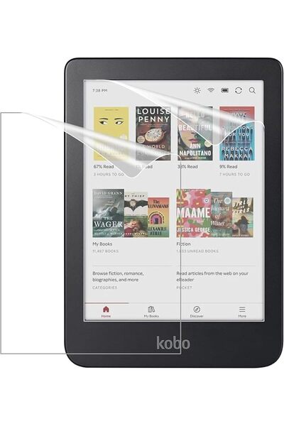 MOKOBARA واقي شاشة مضاد للوهج من MoKo (عبوة من قطعتين) لجهاز Kobo Clara Colou...