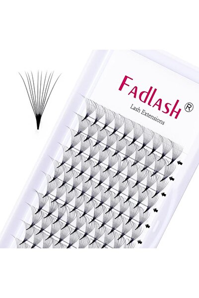 FADLASH طقم تمديد الرموش DIY، 240 قطعة من مجموعات الرموش مع لاصق ومثبت للرموش...