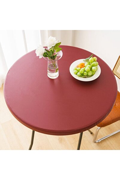 Generic Brand 1. Outdoor side table waterproof round tablecloth – patio dinin...