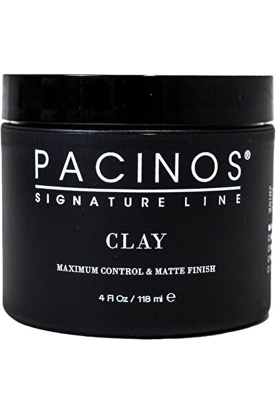 Pacinos Signature Line Clay Hair Paste - Long Lasting Styling Wax with Firm H...
