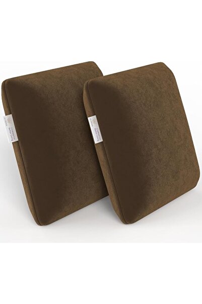 MY ARMOR Memory Foam Square Cushion for Back Pain Relief | for Car, Sofa/Diwa...