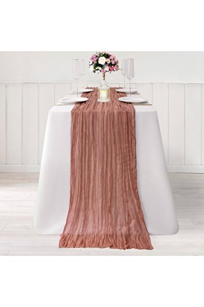 Generic Brand Bohemian style gauze table runner, mesh decoration, kitchen din...