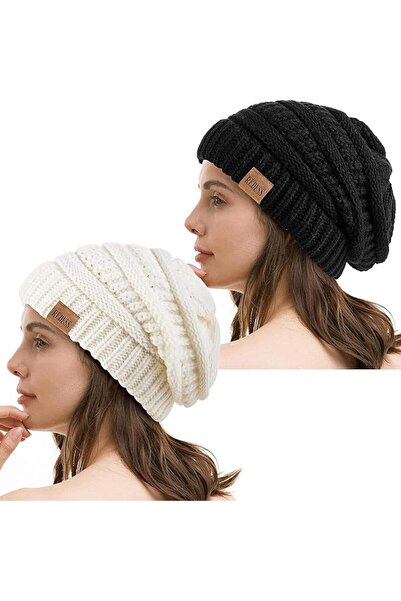 Redess Slouchy Beanie Hat for Men and Women Winter Warm Chunky Soft Oversized...