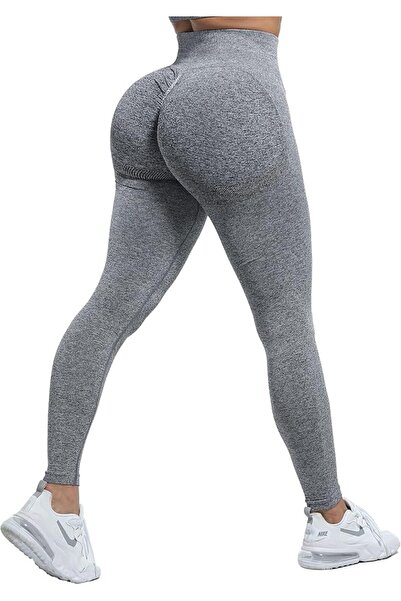 CHRLEISURE Chrisure Women's Gym Leggings Seamless Compression High Waist Tumm...