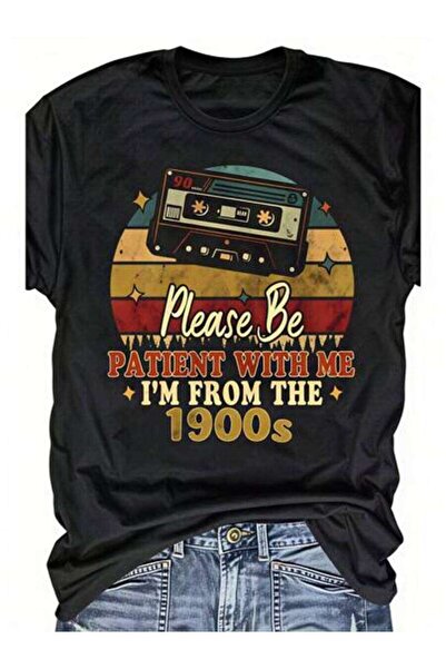 23ERVA Retro 90s, Women's Please Be Patient With Me I'm From The 1900s Casset...