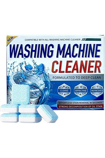 Arabest 24 Washing Machine Cleaning Tablets,Effervescent Cleaner,Suitable for...
