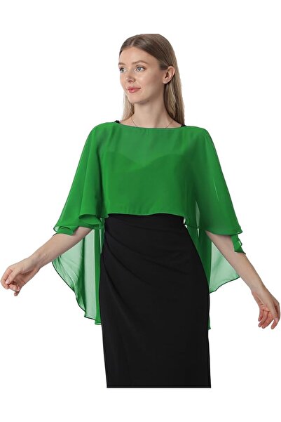 GENERAL womens Chiffon Cape001 Pashmina Shawl
