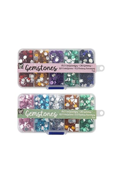 MC Micostore Pietricele STRASURI decorative in cutie 55 gr Grafix