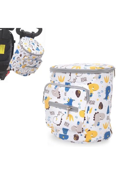 STARSTAR Thickened kids handlebar bag with buckles.