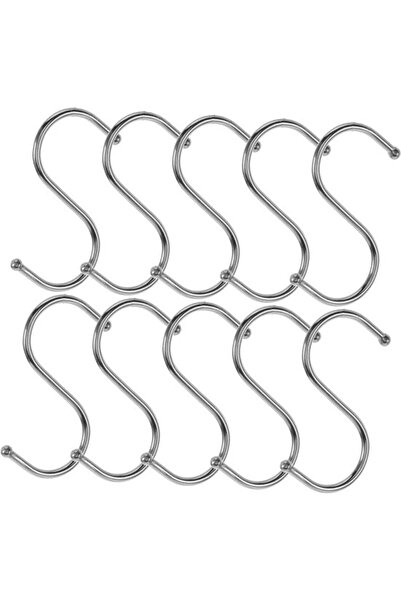 STARSTAR 20 Stainless Steel S-Hooks - Hooks - Clothes Hooks - Tea Towel Hooks...