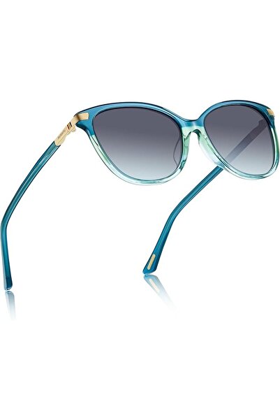 AVAWAY Cat Eye Sunglasses Pink Tortoise Acetate Frame Polarized UV Protection...