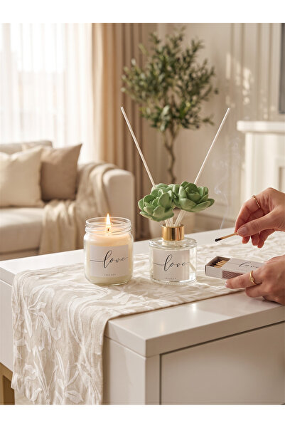 LALEZEN HOME YASEMİN KOKUSU Çiçekli Bambu Çubuklu 100 ml Oda Kokusu ve Dekora...