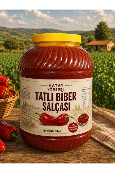 Genel Markalar hatay tatlı biber salçası 5 kg