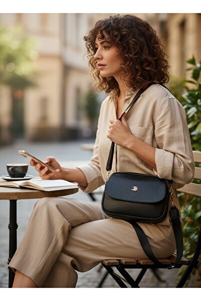 sistem Sıs-11 Günlül Crossbody Women's Bag-Black