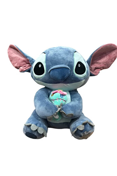 Heribom 30 Cm Yavrulu Stich Peluş Oyuncak