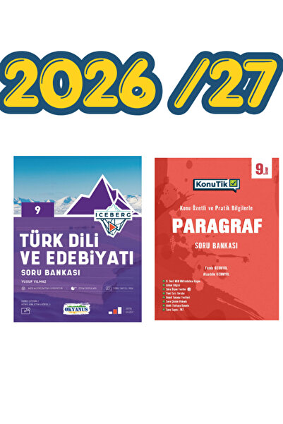 Okyanus Yayıncılık Okyanus 9.İceberg Türk Dili Ve Edebiyat - Konutik Paragraf...