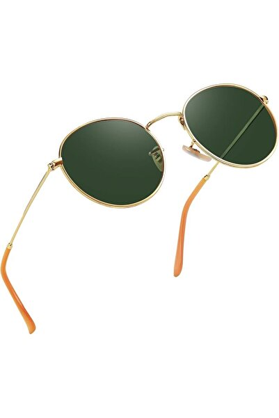 Joopin Vintage Round Polarized Sunglasses for Men Women UV400 Protection | Sm...