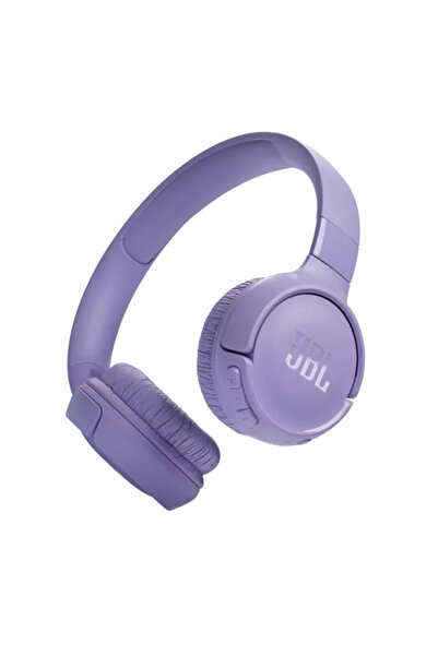 JBL Căști wireless Bluetooth Tune 520BT, de tip on-ear, Mov