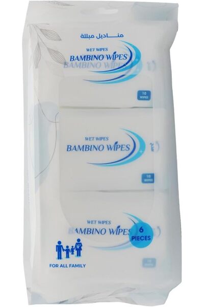 Bambino WATER WIPES 10 * 6 PIECES