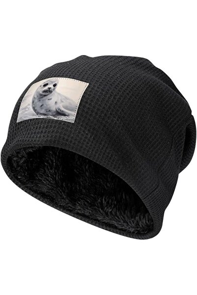 GENERAL Beanie Hat Watercolor Duck Winter Warm Caps Soft Pullover Cap Slouchy...