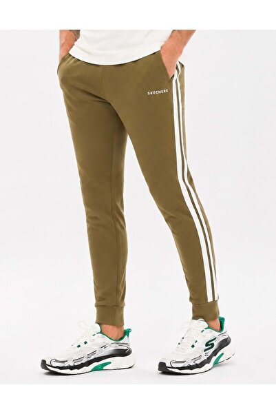 SKECHERS S2610104 M سكيتش-سوتس إيفلاتف جوجر بنطلون رياضي للرجال باللون الأخضر