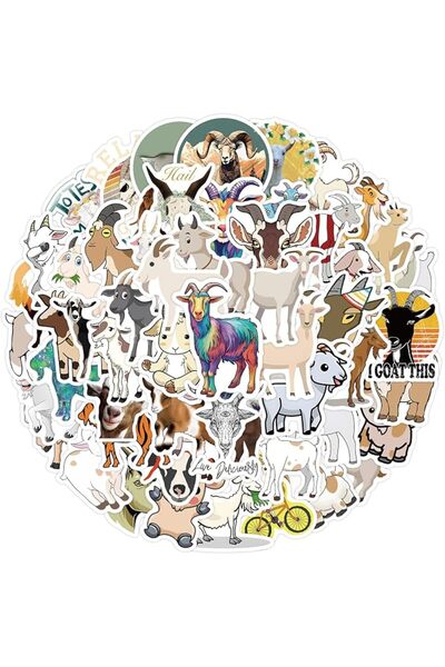 Generic 50 PCS Butterfly Stickers Pack White Lovely Waterproof Stickers for W...