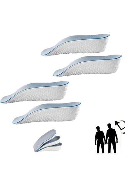 Generic [زوجان] نعل داخلي لزيادة الطول، نعل داخلي عالي 1.0، أول نعال لزيادة ا...