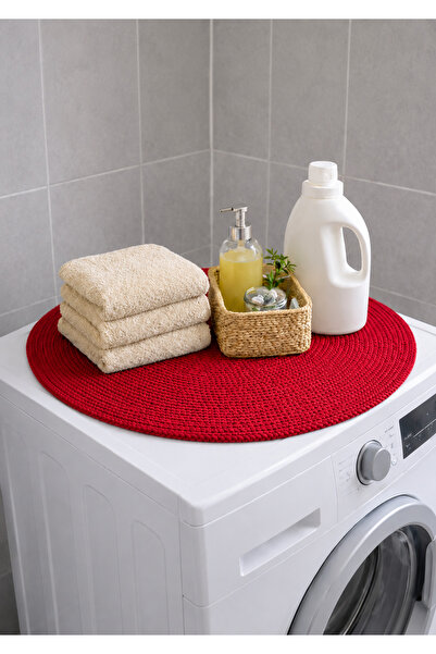 ÖRGÜM Bohemian Style Modern Washing Machine Dryer Cover