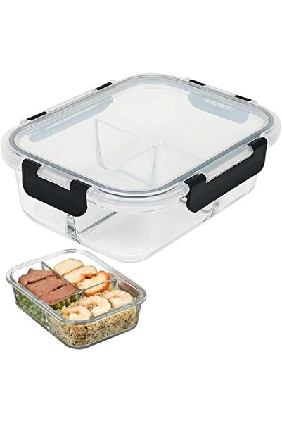 Generic Glass Meal Prep Containers (1 Pcs Rectangle) - Food Storage With Lids...