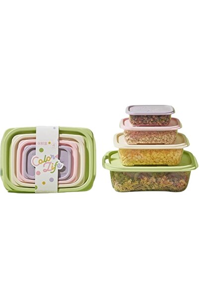 Generic Pcs Food Storage Containers with Lids, Stackable Refrigerator Storage...