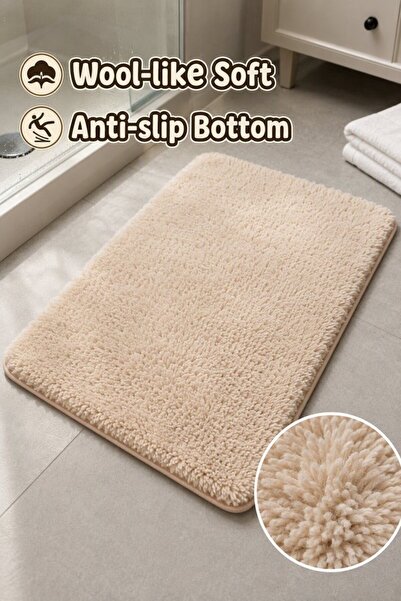 Generic 1 Microfiber Quick Dry Absorbent Bath Mat Non Slip Rubber Backing Sof...