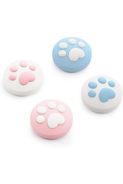 GeekShare Cat Paw Thumb Grips Compatible with Switch 2 Game Console, Anti-sli...