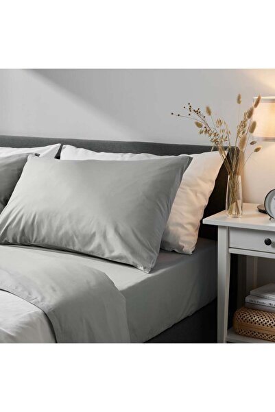 Pillowcase DVALA Pillowcase, grey, 50x80 cm