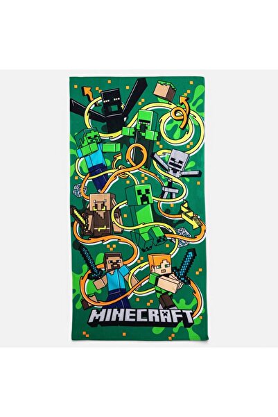 OEM Prosop de Plaja din Microfibra Minecraft 140x70cm