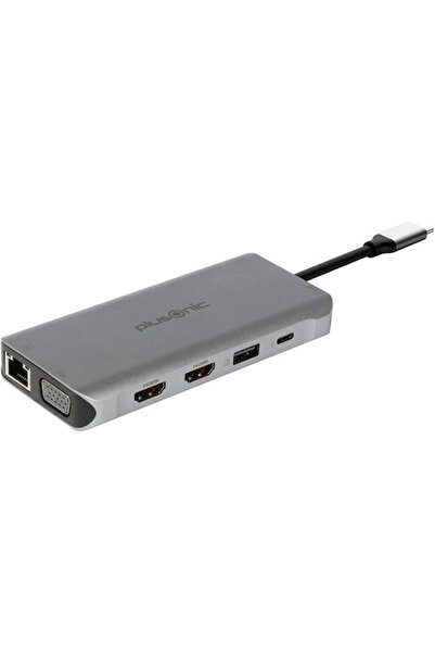 Other Plusonic USB-C Σταθμός Σύνδεσης με HDMI 4K PD Ethernet Γκρι (PSUC0216)