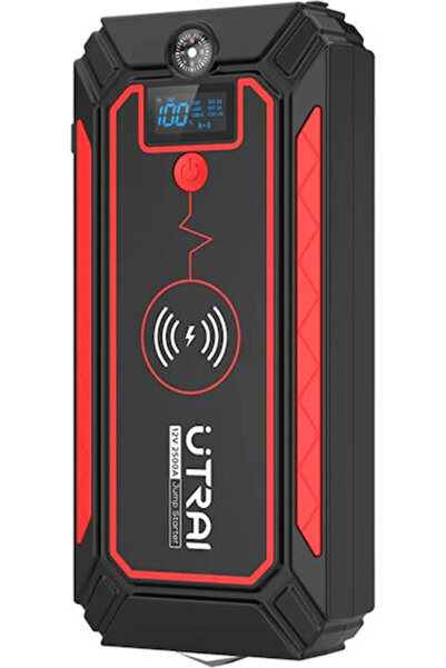 UTRAI JS-4 Φορητός Εκκινητής Μπαταρίας Αυτοκινήτου & Μοτοσικλέτας 24000mAh με...