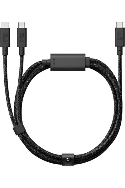 Native Union Καλώδιο USB-C σε 2 USB-C, Φόρτιση 140W, Συγχρονισμός 480Mbps, Μο...