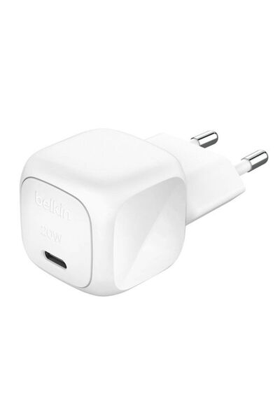 Belkin Φορτιστής Χωρίς Καλώδιο με Θύρα USB-C 20W Power Delivery Λευκός (Boost...