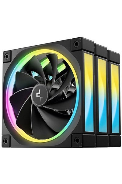 Other Deepcool FL12-3 3 σε 1 Ανεμιστήρας Κουτιού με Αντίστροφη Περιστροφή Λεπ...