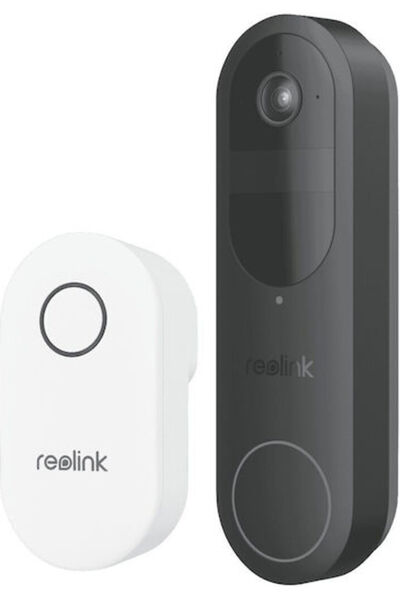 ReoLink Κουδούνι πόρτας Wi-Fi Μαύρο