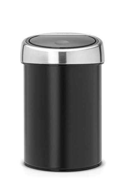 Brabantia Καλάθι Μπάνιου Inox 3 λίτρα Μαύρο Κωδικός: 647214