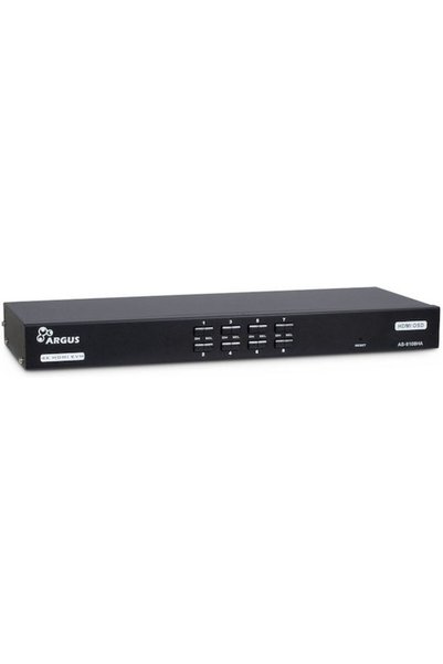 Inter-Tech AS-9108HA Διακόπτης KVM και Δεδομένων με HDMI USB USB-B