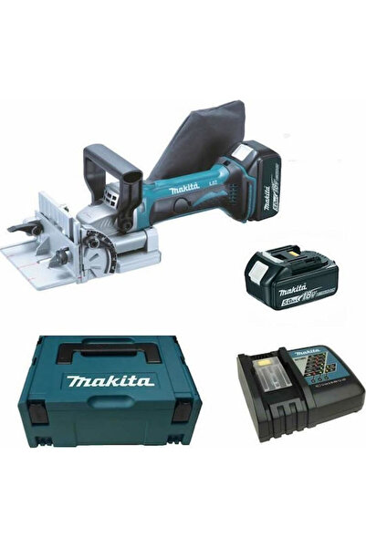Makita DPJ180RTJ Ξυλοκολλητικό Μηχάνημα 18V 2x5Ah με Σύστημα Αναρρόφησης