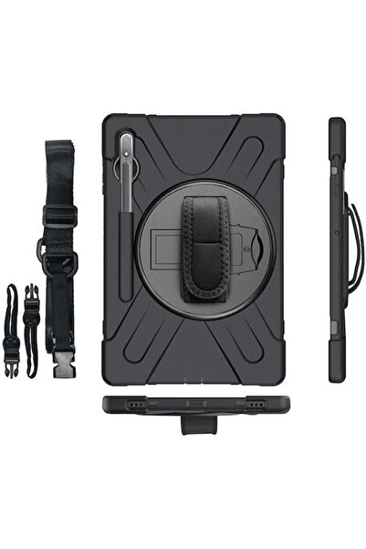 eSTUFF Σικάγο Θήκη Flip Μαύρη (Samsung Galaxy Tab S8/S7) ES683500-BULK