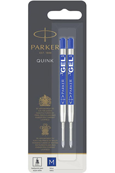 Parker Quink Ανταλλακτικό Μελάνι για Στυλό Μεσαίο Μπλε