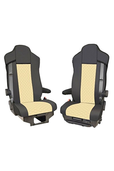DELUXETUNING Set huse scaune camion compatibile cu IVECO STRALIS S-WAY 2021->...