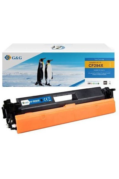 G&G Συμβατό Τόνερ για Εκτυπωτή Λέιζερ HP 94X, CF294X Μαύρο Υψηλής Απόδοσης
