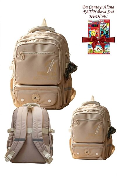 ASTRAL 7-Section Middle School Bag with Full Lining Inside, Waterproof